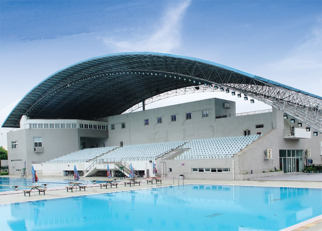 丽水游泳馆网架